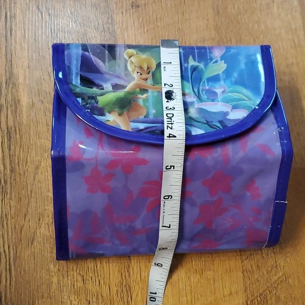 Disney Tinkerbell Travel Rollup Makeup‎ Jewelry Organizer Bag
